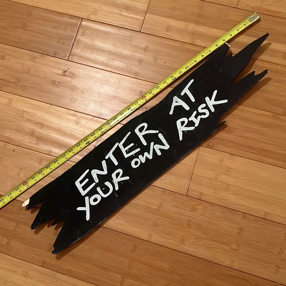 Halloween sign